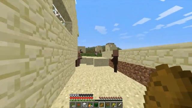 Minecraft: Survival Part 1 I Found A Village! смотреть онлайн