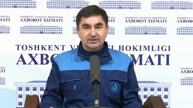 "ТОШКЕНТ СУВ ТАЪМИНОТИ" МЧЖ РАҲБАРИ ИШТИРОКИДА БРИФИНГ смотреть онлайн