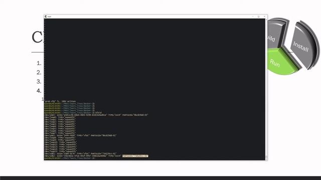 Build Complete Linux from Docker container смотреть онлайн