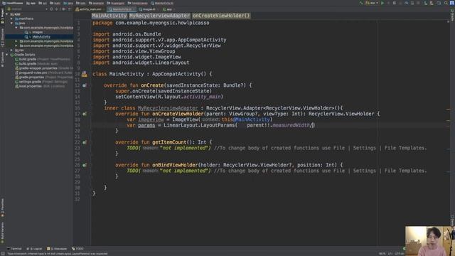 코틀린(Kotlin) 안드로이드 Library #3 - Picasso смотреть онлайн