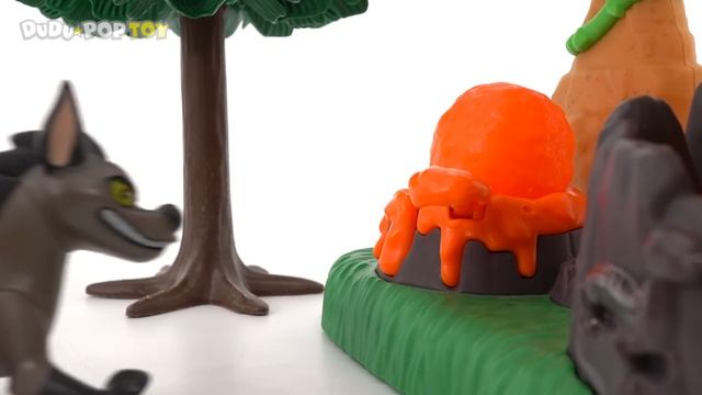 Defeat the Scar! Lion King Simba and Lion Guard Kion! Go! | DuDuPopTOY смотреть онлайн