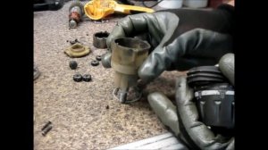 Ремонт редуктора сетевого шуруповерта, треск при работе\Repair of gear network screwdriver