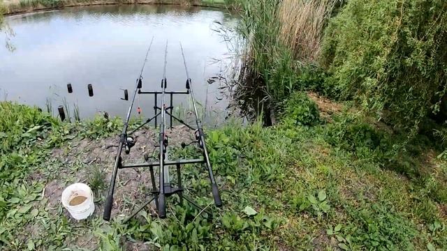 Ловля карася в огороде. Варим кашу из карасей. смотреть онлайн