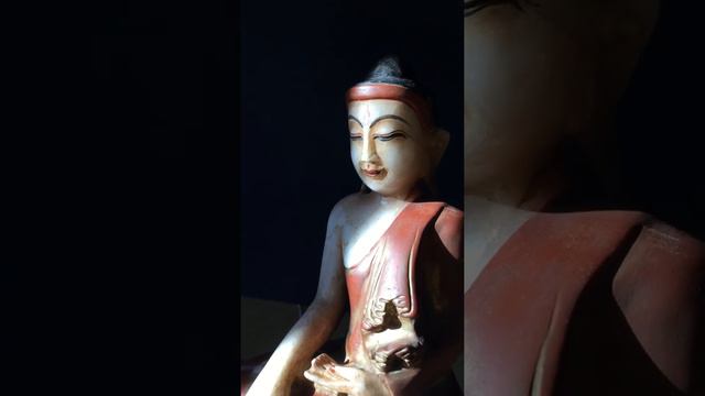 Burmese 19th Century Alabaster Buddha