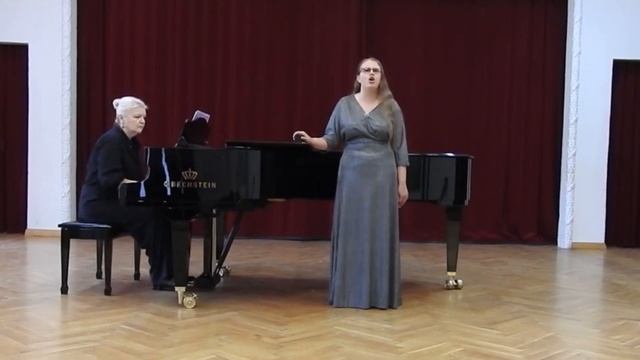 "Die Nacht" by Richard Strauss / Р. Штраус "Ночь" (Юлия Пивень) смотреть онлайн