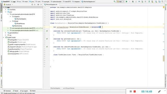 RecyclerView Kotlin (Lista de Super Heroes) смотреть онлайн