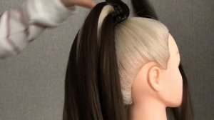 Как правильно крепить хвост из КАНЕКАЛОНА / Съемный хвост / хвост на резинки