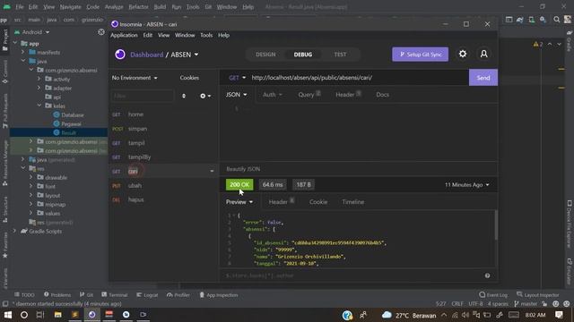 Bagian #16 Membuat Kelas Result dan Pegawai | Aplikasi Absensi Berbasis Android SQLite dan MySQL смотреть онлайн
