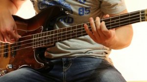 Как играть на бас гитаре Дурак и молния - Король и шут ( видеоурок Guitar riffs) + табы