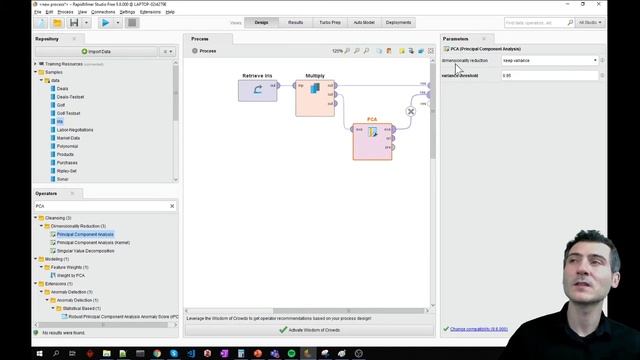 Principal Component Analysis with Rapidminer смотреть онлайн