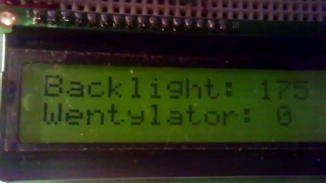 Lcd 16x2 + Atmega8 + Pwm смотреть онлайн