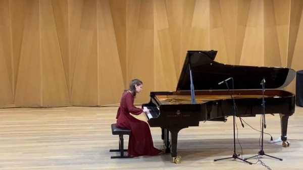 3) Анна Деревягина - М. Мошковский - 15 виртуозных этюдов. Этюд №6