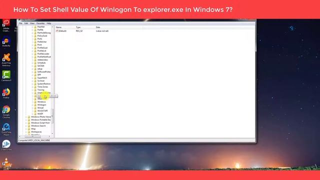 How to Set Shell Value of winlogon to explorer.exe in Windows 7 | Computer & Networking Basics смотреть онлайн