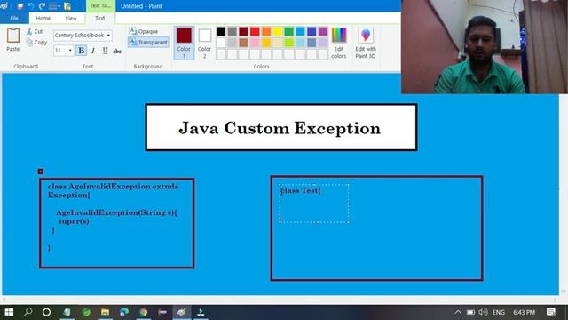 Customized Exception or User Defined Exception in Java || Exception Handling in Java (Hindi) смотреть онлайн