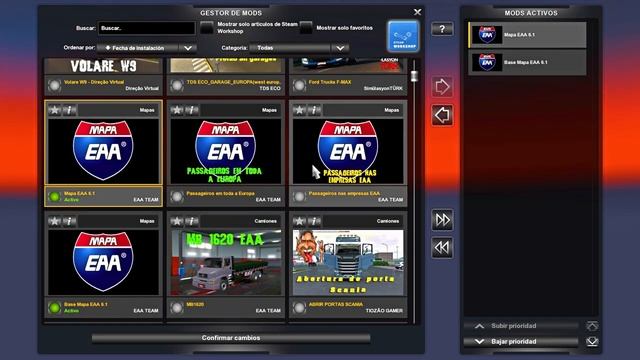 MAPA EAA 6.1 Euro Truck Simulator 2 1.40│MAPA SUDAMERICA 1.40│MAPA EAA ETS2 1.40│Mod mapa ETS2 1.40 смотреть онлайн