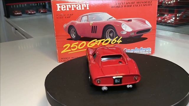 1/43scale Ferrari 250 GTO64 jouefevolution ジオラマ смотреть онлайн
