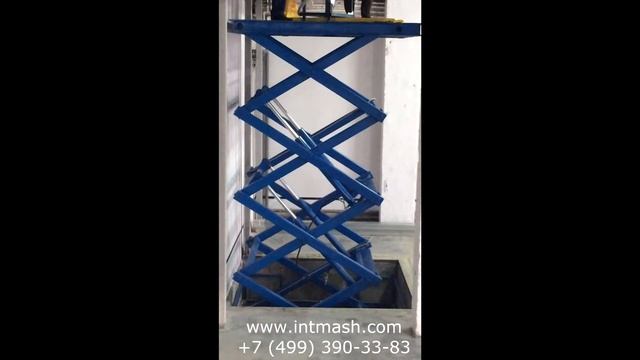 Многоножничный подъемный стол смотреть онлайн