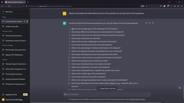 Data Analysis with SQL using ChatGPT смотреть онлайн