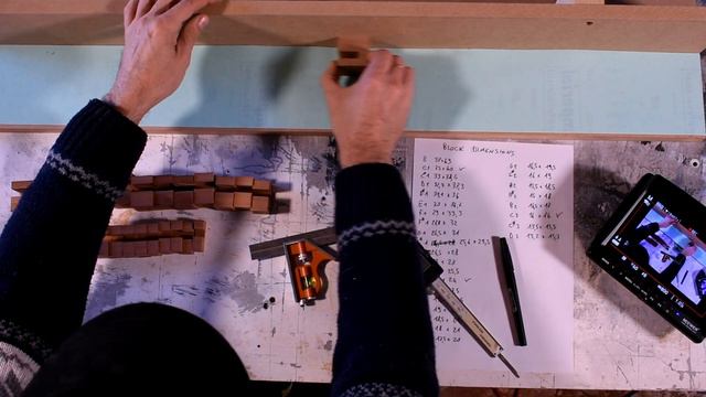 How To Build A Portative Organ | #5  The Pipes | Internal Blocks | SUB ITA | Homemade Pipe Organ