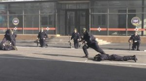 показательные выступления по рукопашному бою