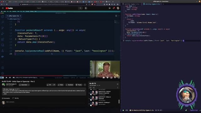 Watch Me Code: Learning TypeScript - Utility Types in Typescript - Part 2 смотреть онлайн