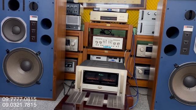 Preamp Accuphase C-280L Đẹp leng keng Ghép P-1000 Chơi 4344 Bass đầy Căn đét смотреть онлайн