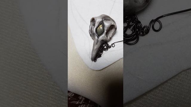 Эфир 1. Часть 1. Вышивка колье с птичьим черепом. смотреть онлайн