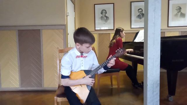 Кравец Алексей. Русская народная песня «Коробейники». смотреть онлайн