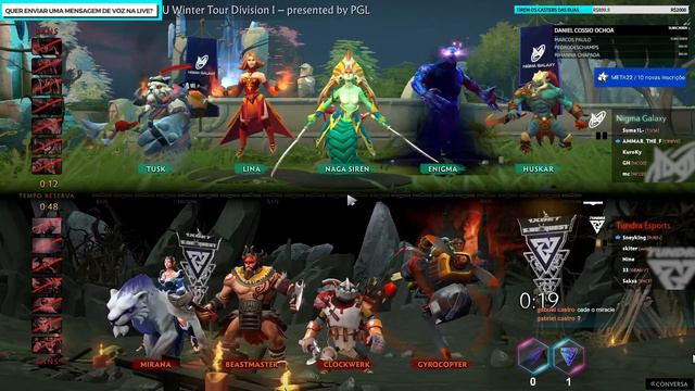 NIGMA GALAXY X TUNDRA - DPC EUROPEU DIVISÃO I @VINI смотреть онлайн