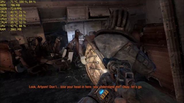 Metro Last Light - i5 6500 - 16GB RAM - R9 390 - 1080p смотреть онлайн