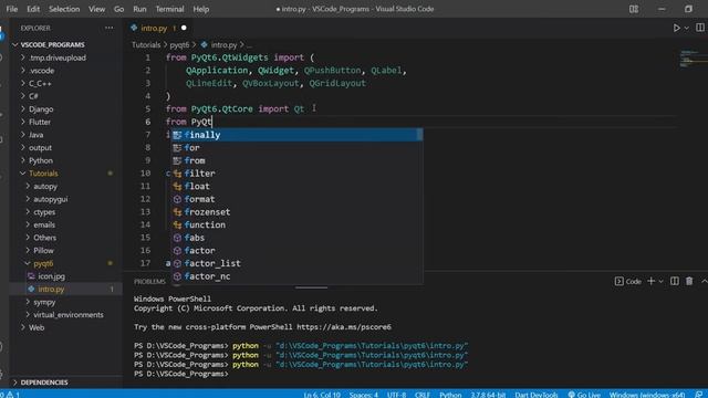 PyQt6 Tutorial Series - Creating a Basic GUI Application in Python смотреть онлайн