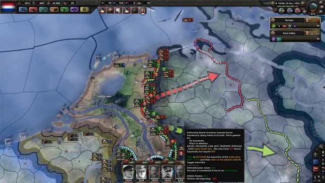 A Dutch War Story, HOI 4,The Great War mod, Ep 16, Let's Play, Video смотреть онлайн