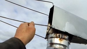 увеличиваем тягу дымохода.