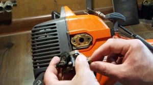 Ремонт бензокосы Oleo-Mac Sparta 25. Часть 1: снятие карбюратора