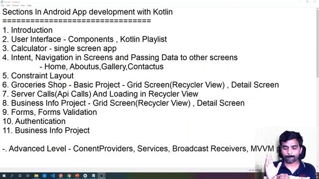 ANDROID TUTORIALS IN TELUGU - COURSE DETAILS смотреть онлайн