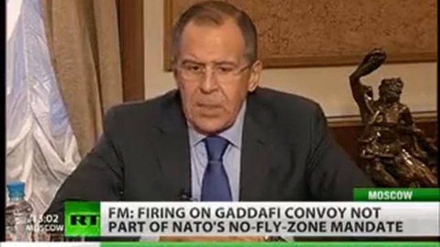 Nato Bombing Target Were Civilians: Foreign Minister Sergey Lavrov (22/10/2011) смотреть онлайн