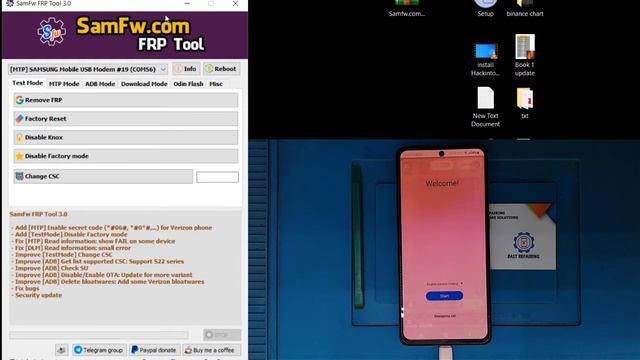 Samsung Galaxy A71 (SM-A715F)FRP Bypass 2022 | Samsung 1 Click FRP Bypass Android 11/12