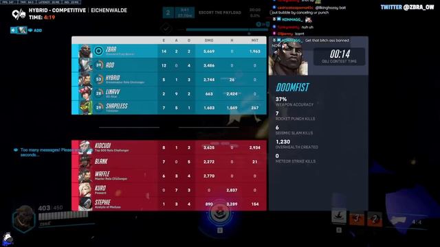 ZBRA Shows Why Doomfist Won't Get Buffed смотреть онлайн