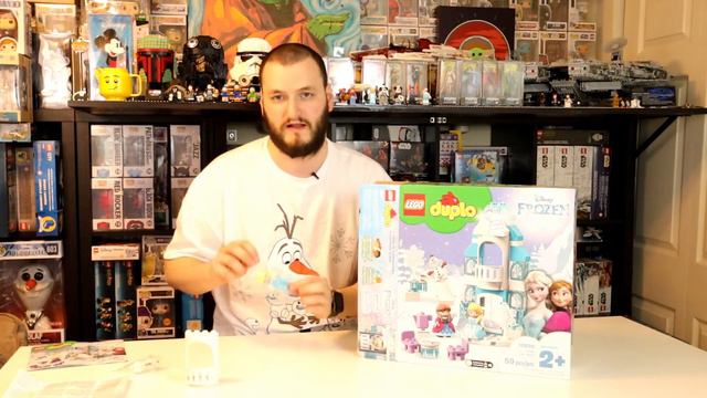 LEGO Frozen Ice Castle Duplo 10899 UNBOXING смотреть онлайн