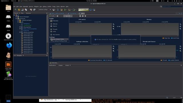 Netbeans Profiling смотреть онлайн
