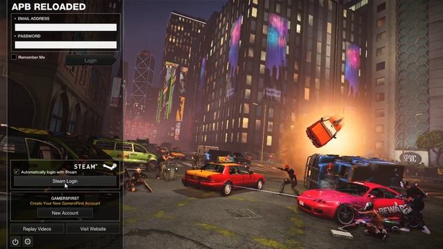 не заходит на сервер APB Reloaded steam смотреть онлайн
