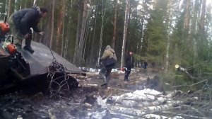 Трактор ТДТ-55 утонул в грязи. Осторожно, мат!