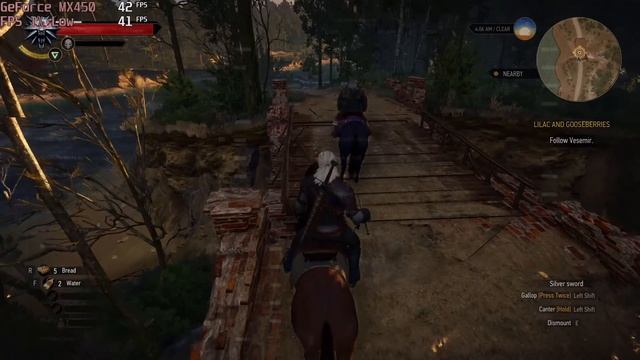 ? NVIDIA GeForce MX450 (GDDR6, 25W) - The Witcher 3 Gameplay Benchmarks (1080p)