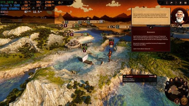 Total War Saga: Troy : GTX 1070 8GB + Ryzen 5 3600 | 1080p All Settings смотреть онлайн