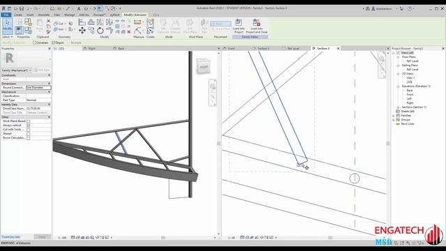 REVIT XLNT|| Chế tạo Family cánh gạt bùn - Phần 2 смотреть онлайн
