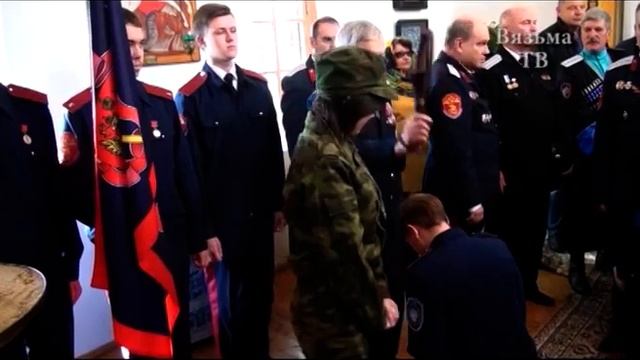 Казаки хутора «Университетский» приняли присягу смотреть онлайн