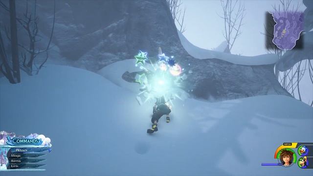 Kingdom Hearts III - 100% Walkthrough Part 34 – The North Mountain: Valley of Ice (Critical Mode) смотреть онлайн