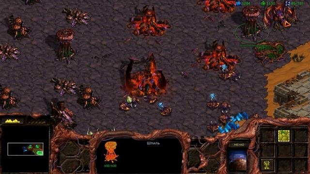 Прохождение StarCraft: Brood War [Remastered] #4 - Освобождение Корхала [Эпизод VI: Зерги] смотреть онлайн