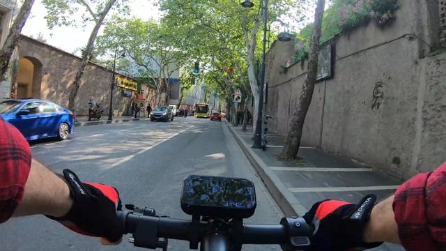 Navee N65 Electric Scooter - Istanbul Ortaköy - Beşiktaş Ride (Environment Sound Only) 4K