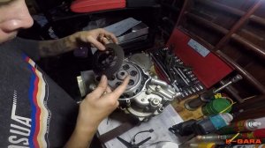 KTM 250 EXC REBUILD |  Disassemble Engine